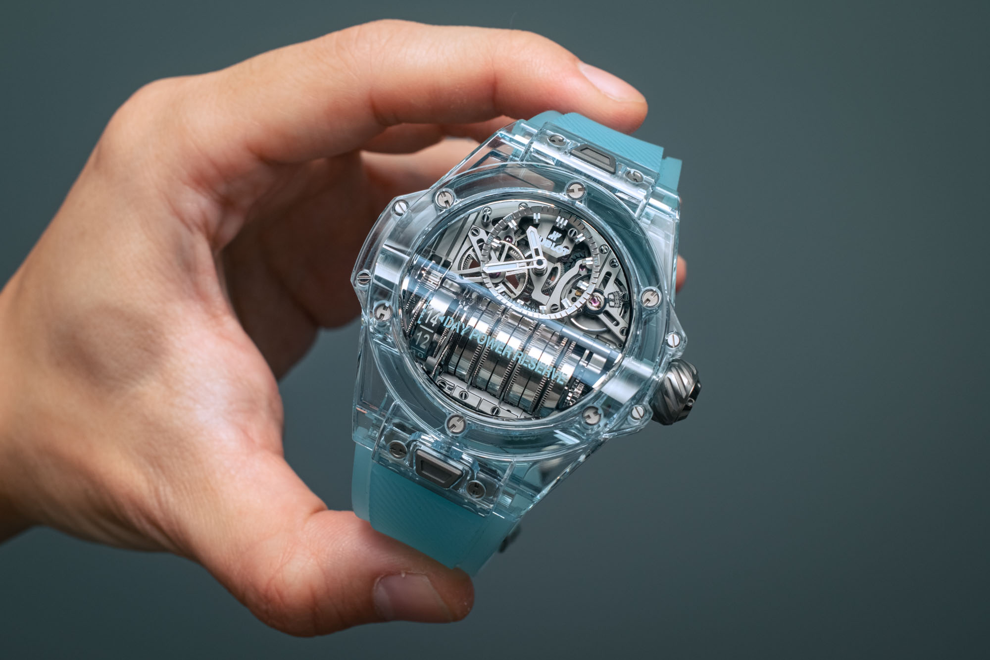 UK Top Replica Hublot Big Bang MP-11 Water Blue Sapphire Watches post thumbnail image